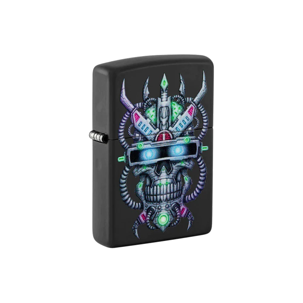 Zippo Cyber Skull Design